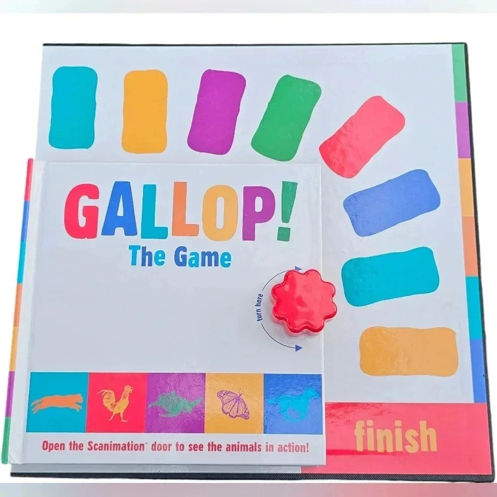 Gallop! The Game. Based On Scanimation, The Illusion Of Moving Items.​​​​​